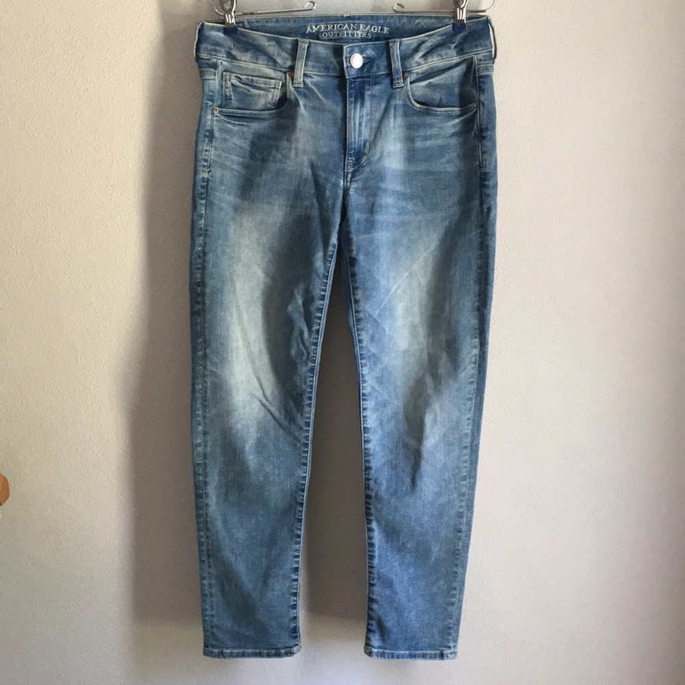 medium-light wash jeans